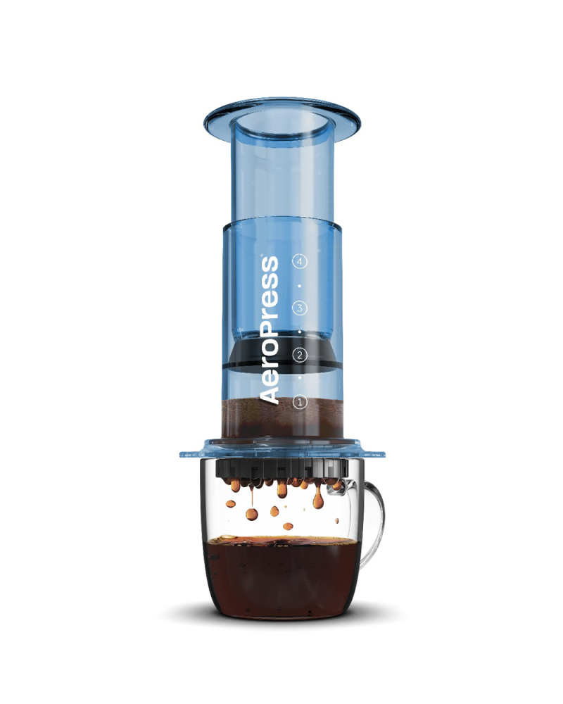 Aeropress Clear Blue Coffee Press