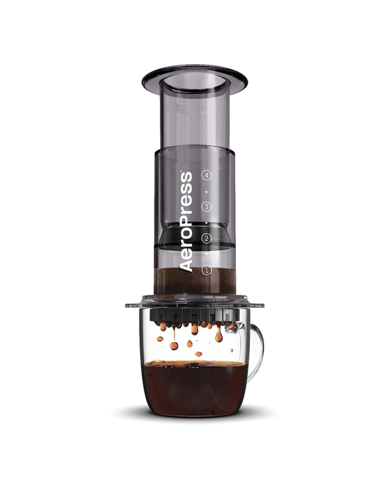 Cafetera AeroPress Clear- Negro