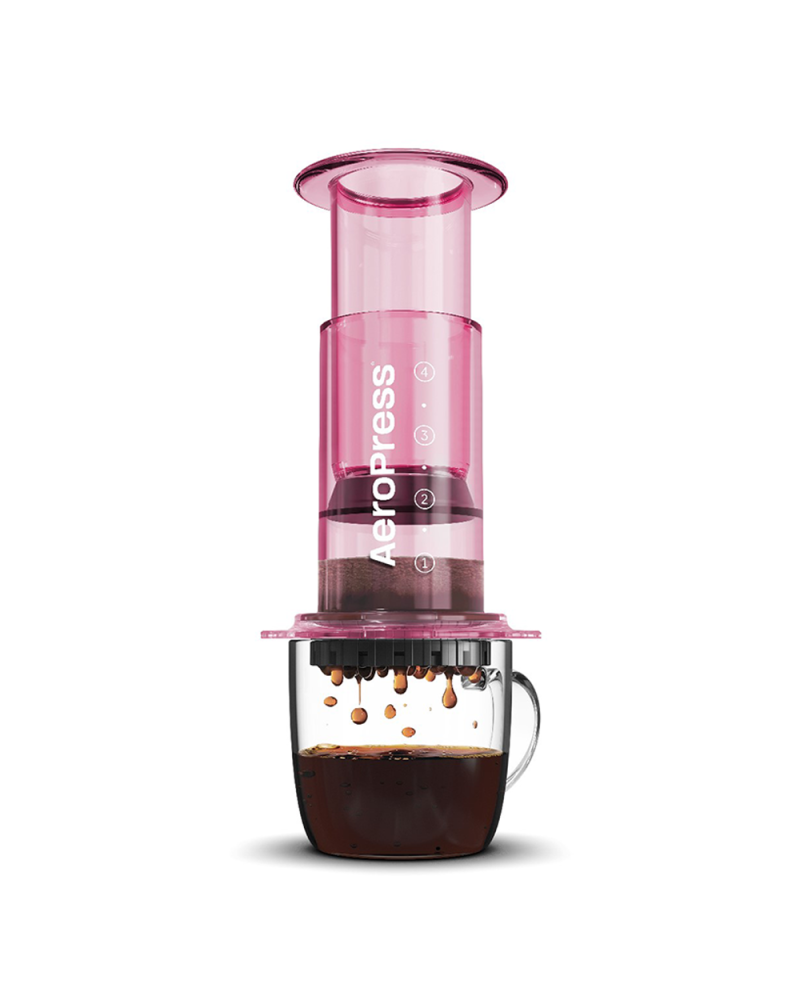 AeroPress Clear-Rosa