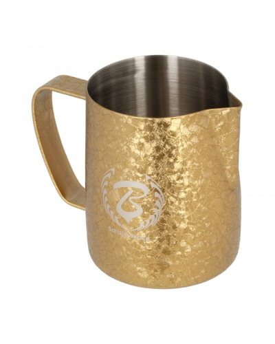 Barista Space Milk Pitcher 350ml Granito Dorado-lado