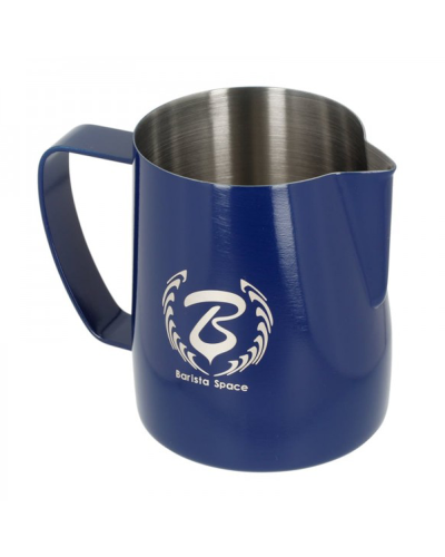 Barista Space Milk Pitcher 600ml Teflon Blue side
