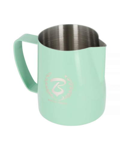 Barista Space  Jarra de Leche 600ml Verde Claro Teflonada lado