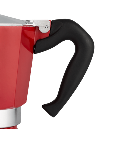 Bialetti Moka Express 3 Cups Red- handle