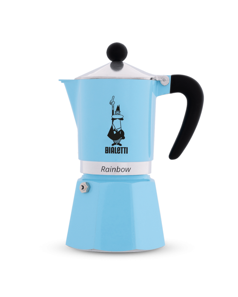 Bialetti Rainbow 6 Cups Light Blue