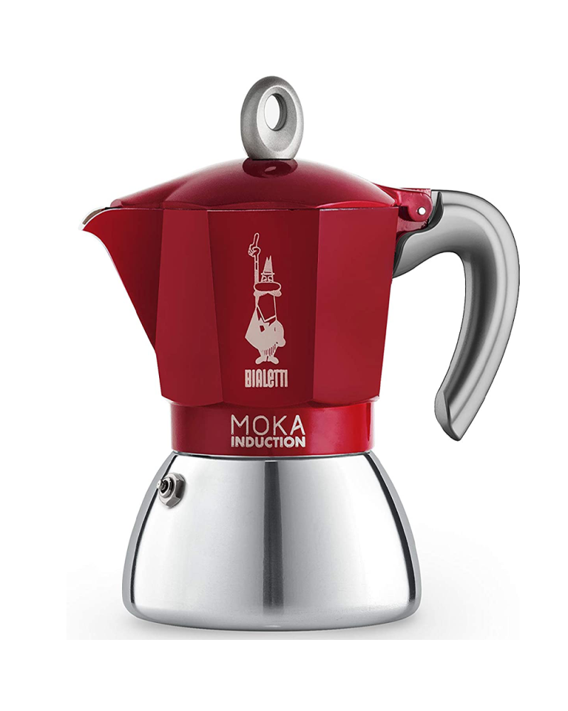 Bialetti Moka Induction Red 6 Cups