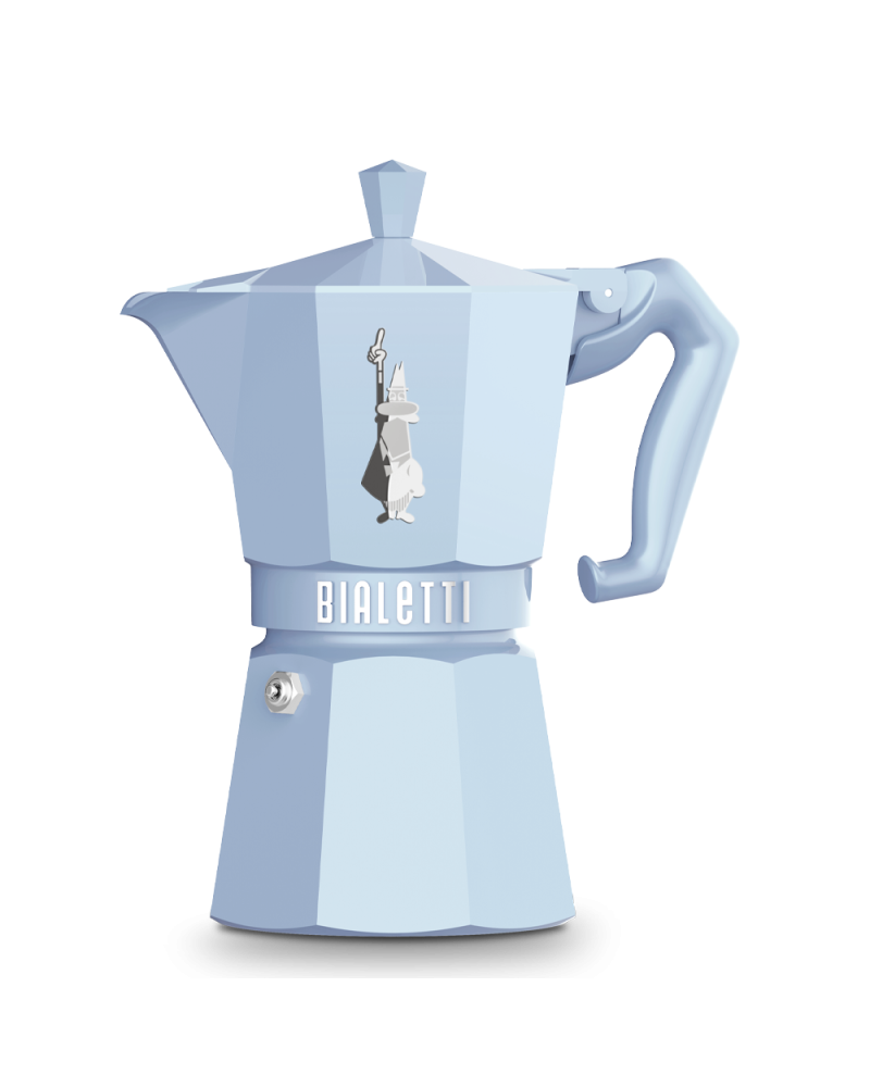Bialetti Exclusive 6 Cups Azul Pastel