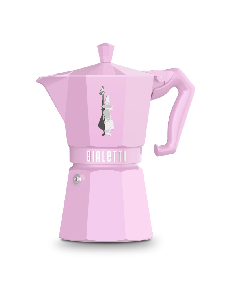 Bialetti Exclusive 6 Cups Rosa Pastel