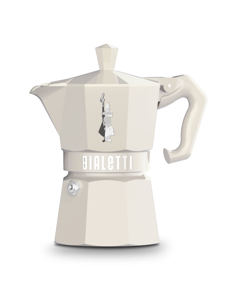 Bialetti Exclusive 3 Cups Cream