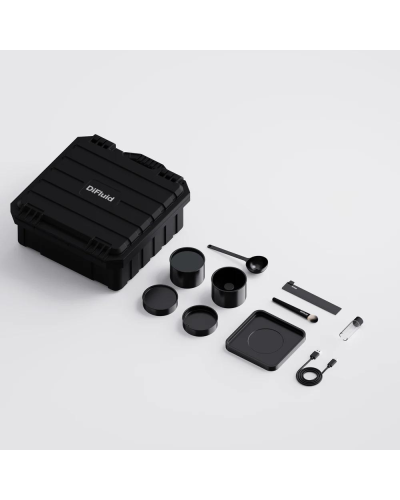 Difluid Omix: Analizador de Café Verde y Color Tostado caja