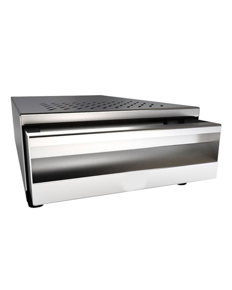 Espresso Gear Large Silver Contertop Knockbox