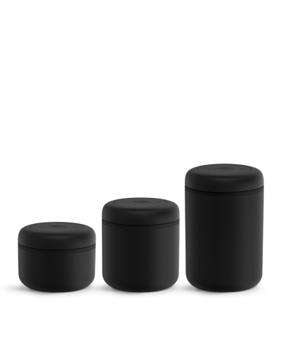 Fellow Atmos Canister 0.4L Matte Black set of 3 sizes