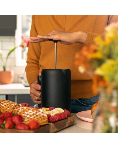 Fellow Prensa Francesa Clara Negro Mate cocina