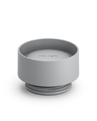Fellow Carter Move Mug 360º Sip Lid 12oz Matte Grey full Lid