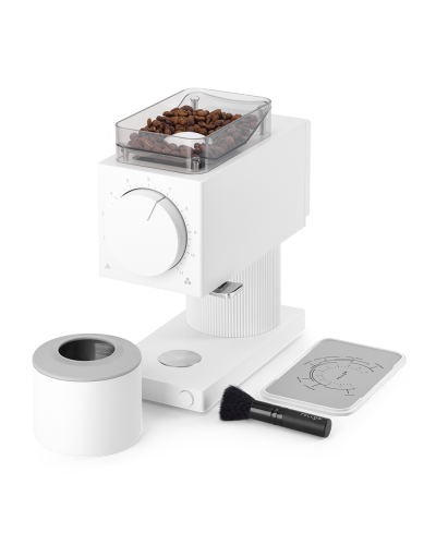 Fellow Molinillo Ode Brew Gen 2 Blanco Mate Kit completo