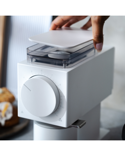 Fellow Molinillo Ode Brew Gen 2 Blanco Mate Cocina