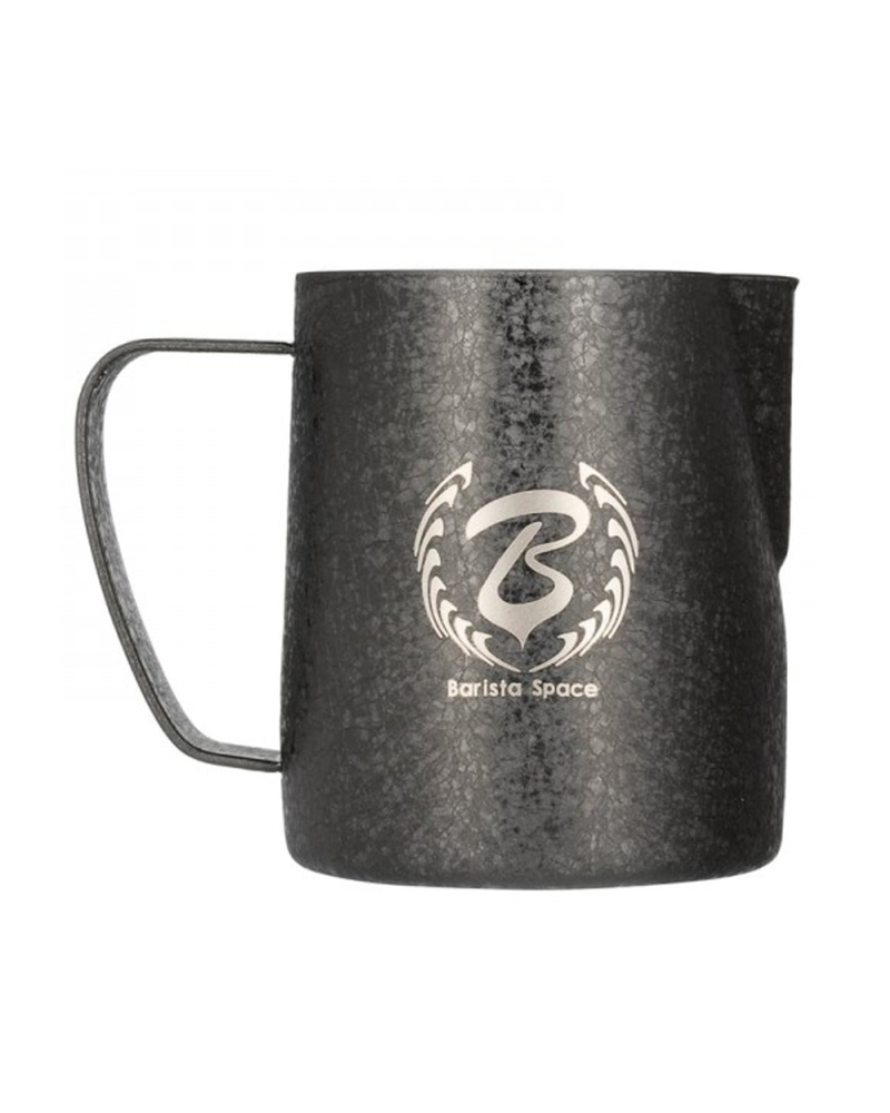 Barista Space Milk Pitcher 600ml Ice Grain Black