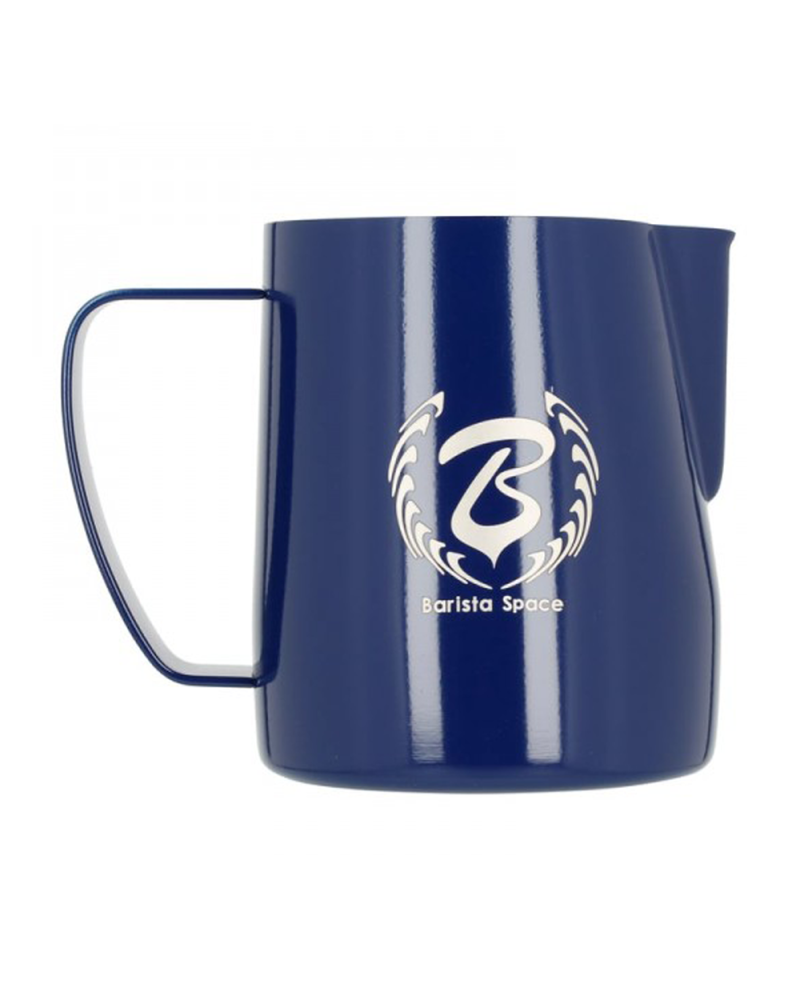 Barista Space Milk Pitcher 600ml Teflon Blue