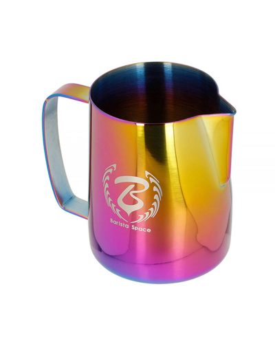 Barista Space Milk Pitcher 350ml Rainbow side