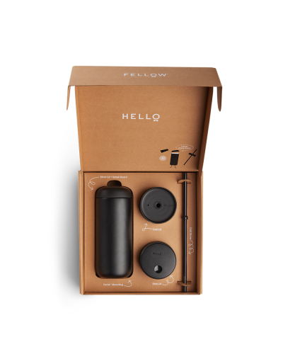 Fellow Carter Bundle Move (3 In 1)16oz Matte Black box interior