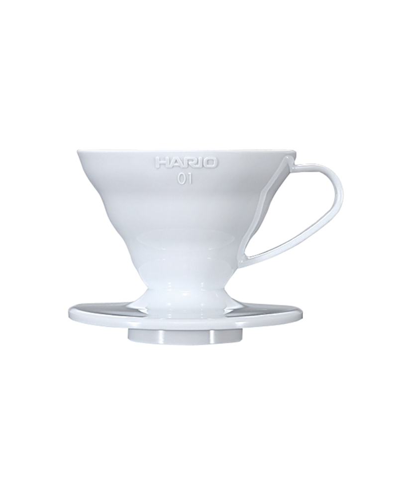 Hario V60 Plastic Dripper 01 Blanco