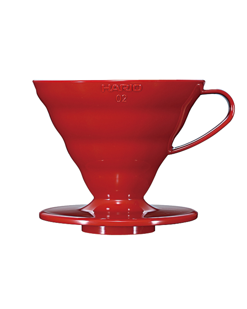 Hario V60 Plastic Dripper 02 Rojo
