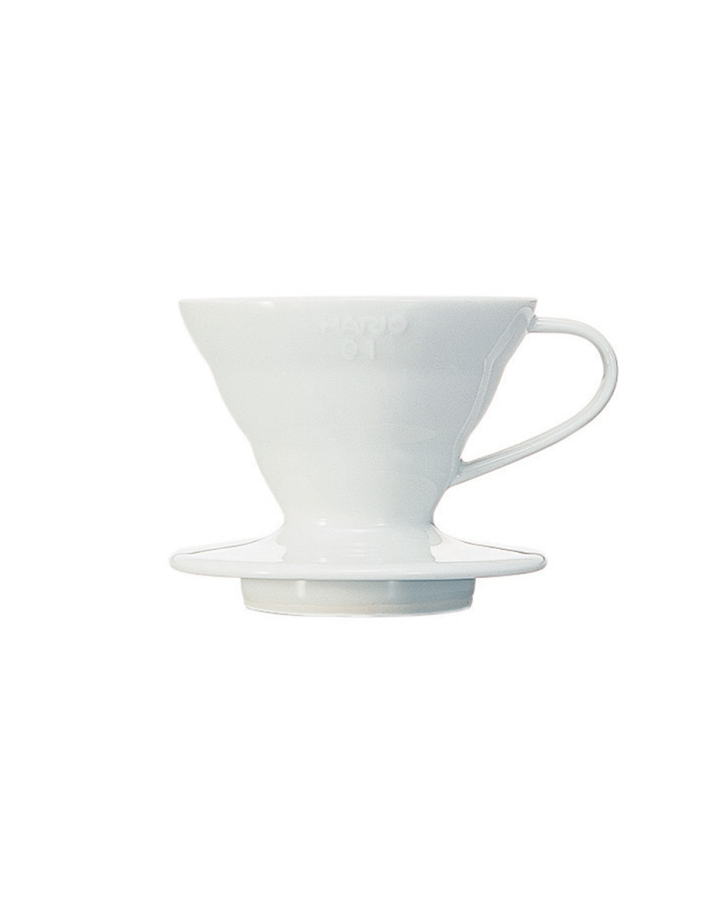 Hario V60 Dripper Cerámica 01- Blanco