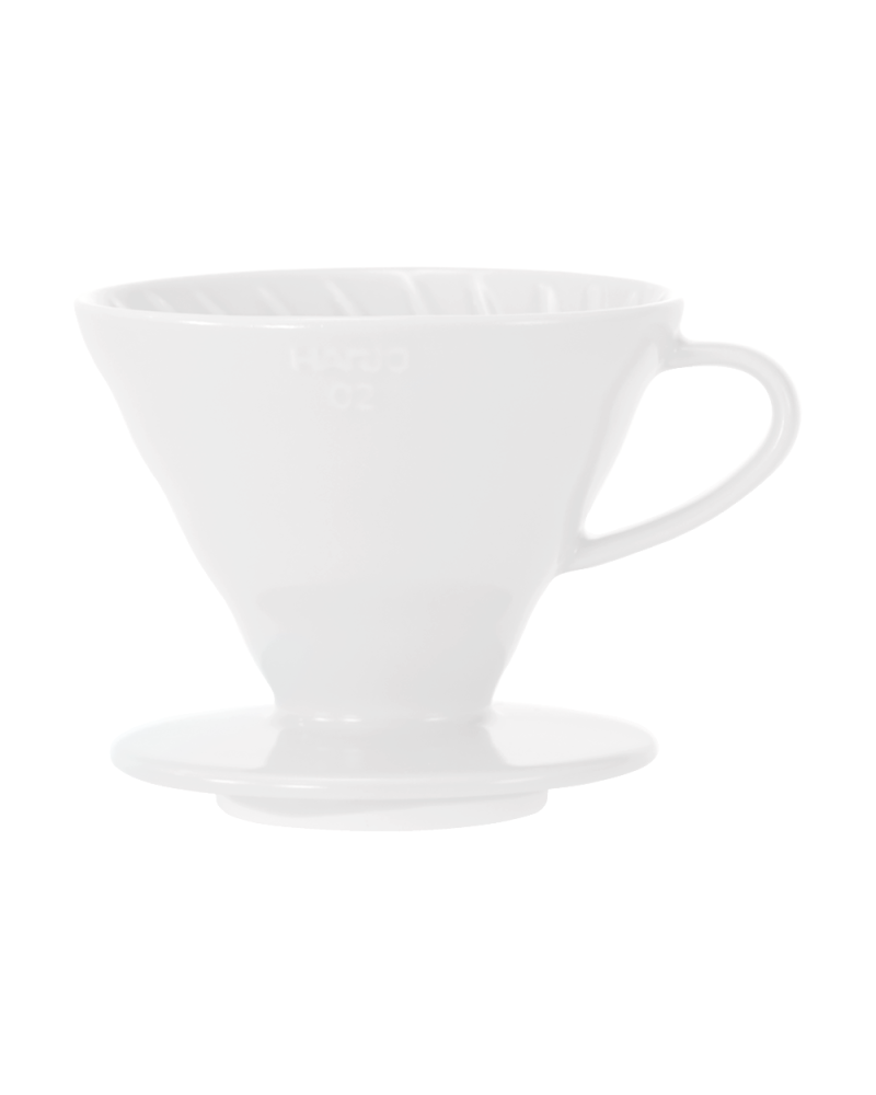 Hario V60 Dripper Cerámica 02- Blanco