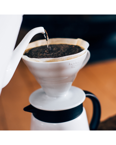 Hario V60 Dripper Cerámica 02- Blanco