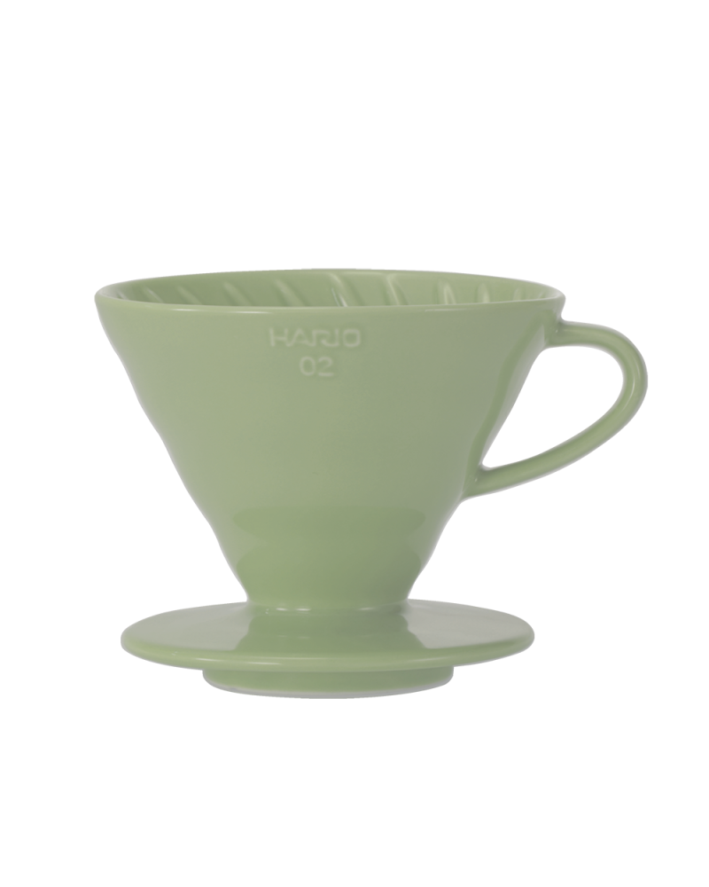 Hario V60 Ceramic Dripper 02 Smokey Green