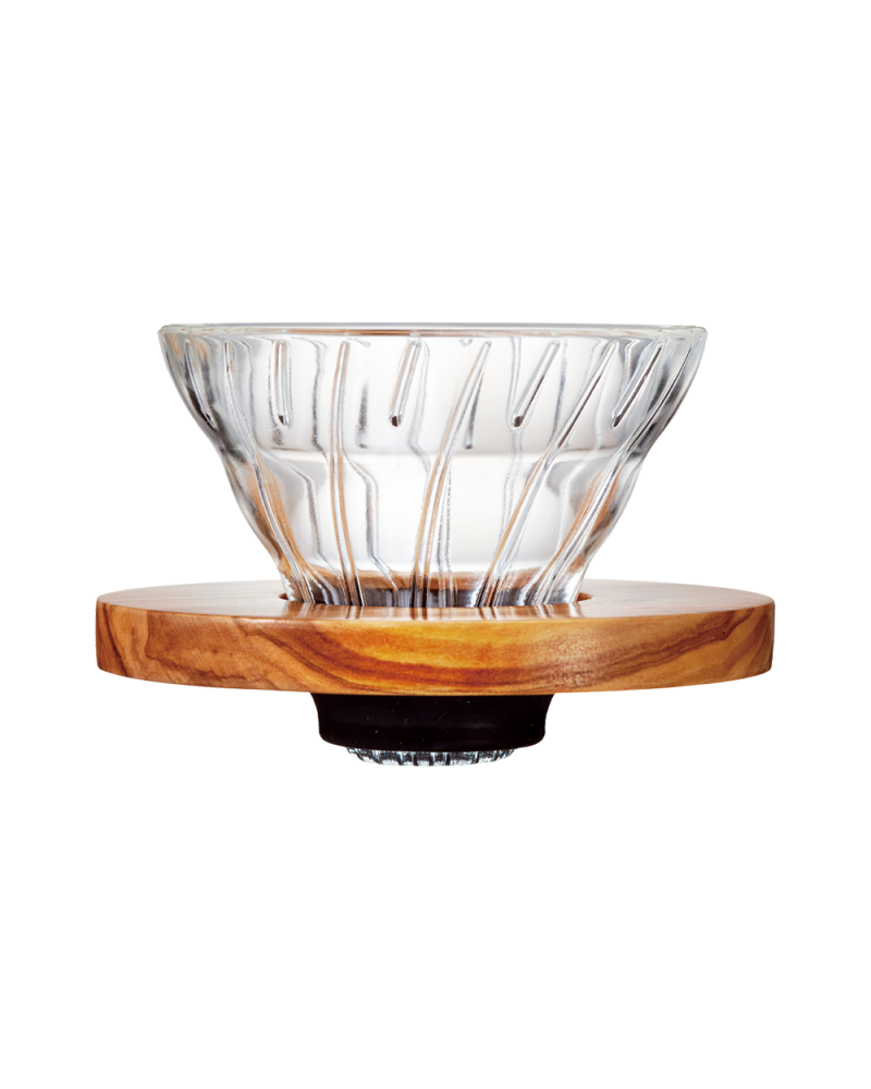 Hario V60 Dripper Cristal 01- Madera