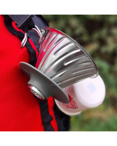 Hario V60 Metal Dripper 02 Silver back of packback