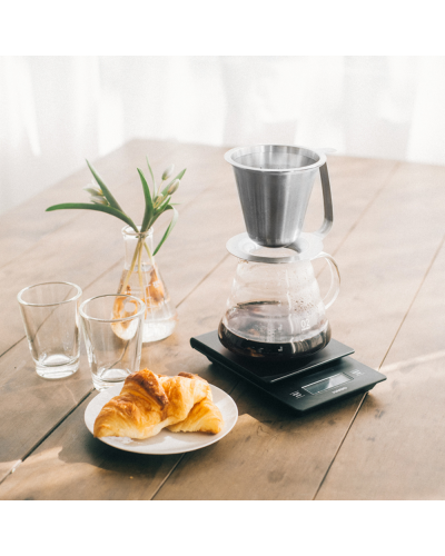 Hario Dripper Doble de Acero Inoxidable - Modelo Kasuya Lifestyle