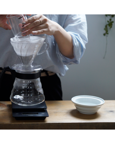 Hario V60 Bandeja Anti-Gotas en mesa