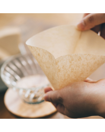 Hario V60 Coffee Paper Filter 01 Natural (40 Pcs) lifestyle