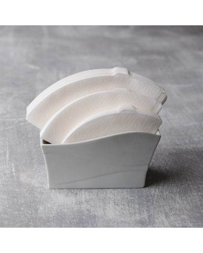 Hario V60 Filtro Papel 01 Blanqueado (100 uds.) mesa