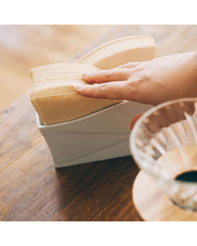 Hario V60 Coffee Paper Filter 01 Natural (100Pcs) lifestyle