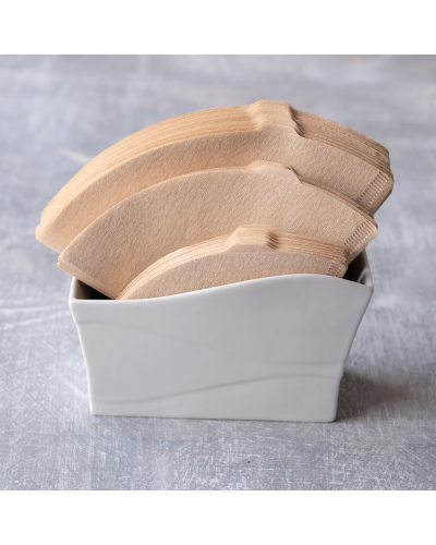 Hario V60 Coffee Paper Filter 01 Natural (100Pcs) table