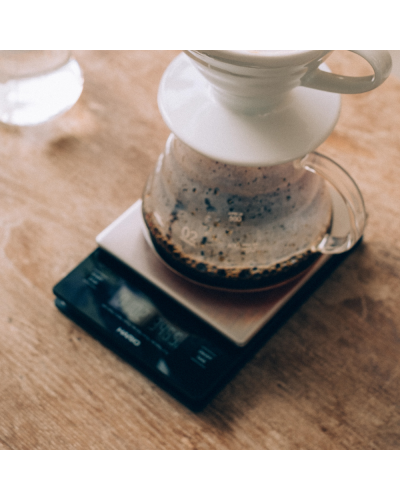 Hario Balanza V60 - Plata desde arriba