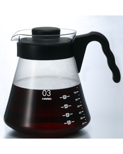 Hario V60 Jarra de Café 1L fondo oscuro