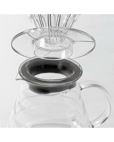 Hario V60 Jarra de Café de Cristal 800ml detalle
