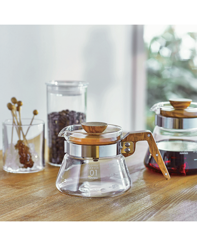 Hario Jarra de Café Madera 400ml lifestyle