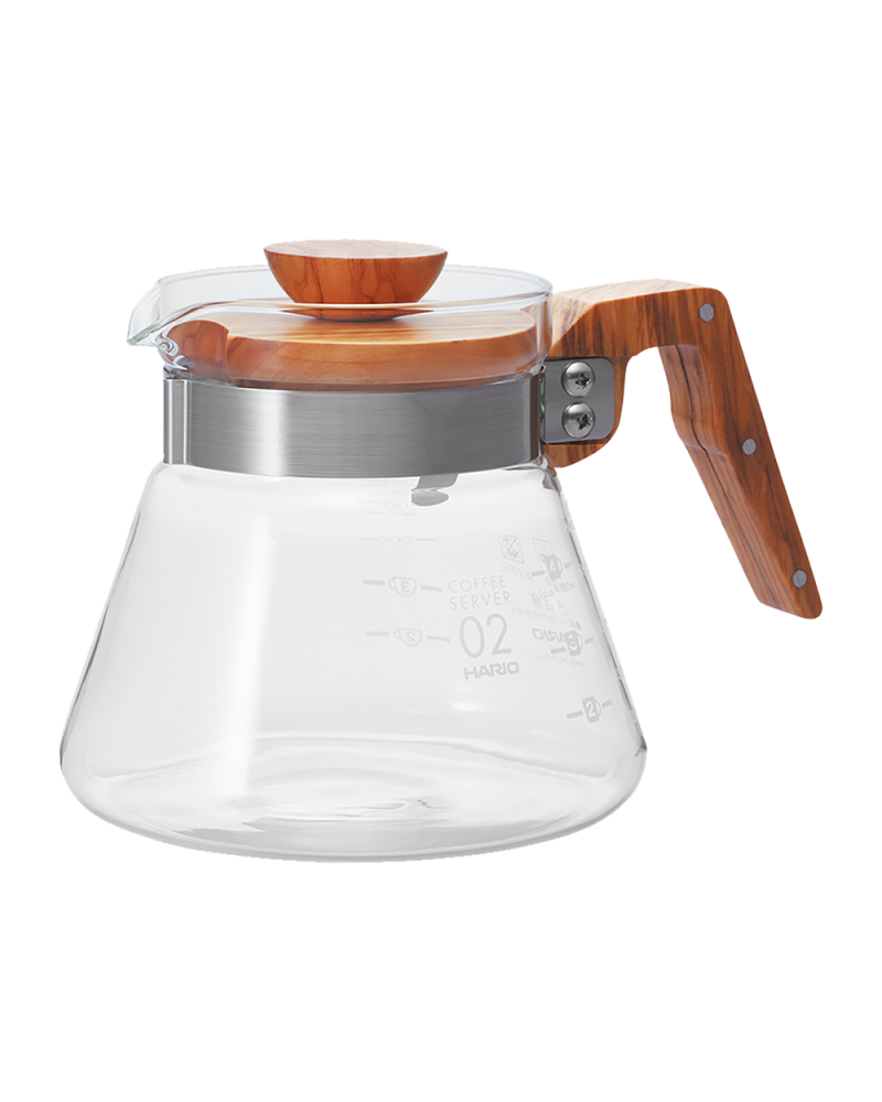 Hario Server 600ml Olive Wood