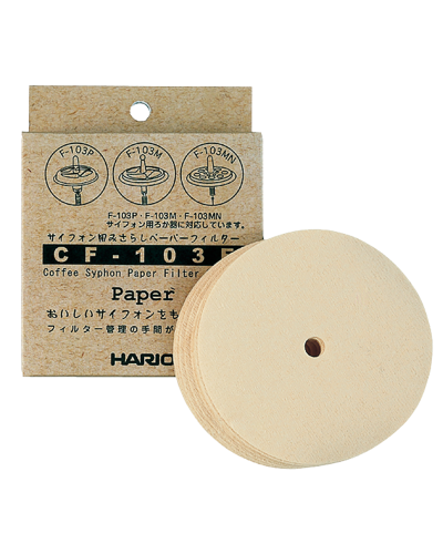 Hario Filtros Papel para Sifón (100uds.)