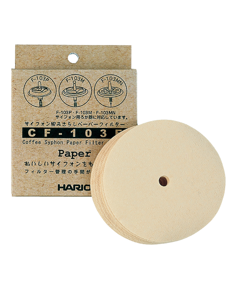 Hario Filtros Papel para Sifón (100uds.)