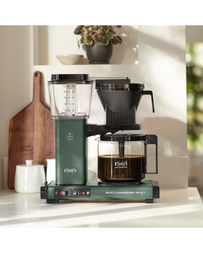 Moccamaster KBG Select Verde Bosque cocina