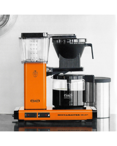 Moccamaster KBG Select Naranja cocina moderna