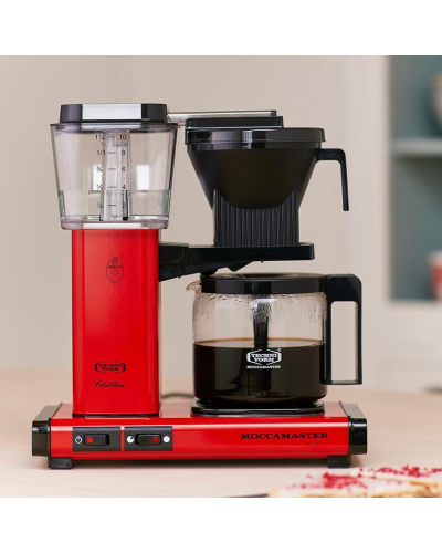 Moccamaster KBG Select Rojo mesa