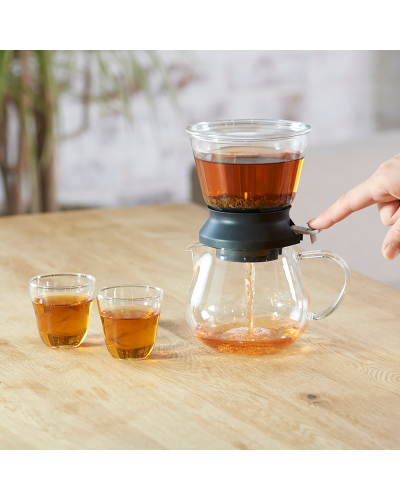 Hario Tea Dripper Largo 350ml Server Set with cups
