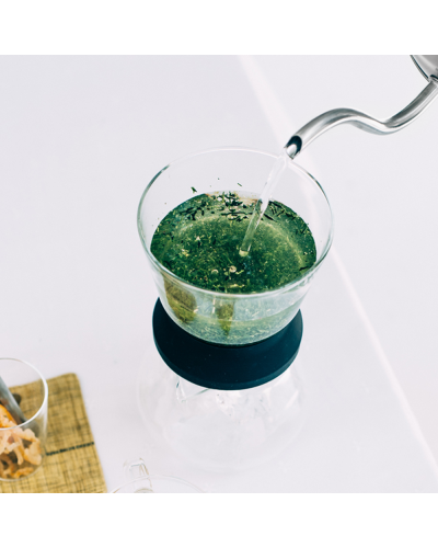 Hario Tea Dripper Largo 350ml Head serving