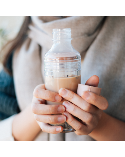 Taking Hario Filter In Bottle Portable 160ml Smokey Pink